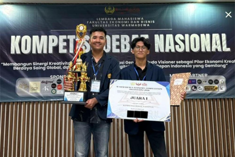 Mahasiswa Unpad Raih Juara 1 Lomba Debat Nasional Wecotion 2026